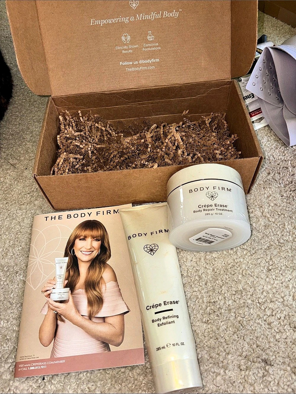 The Body Firm Crêpe Erase Body Repair Treatment Body Repair Treatment Exfoliant